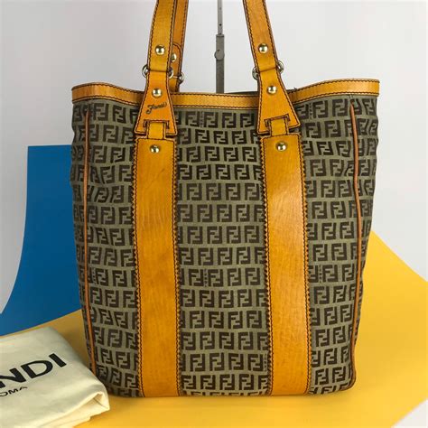 fendi quilted tote|authentic Fendi tote.